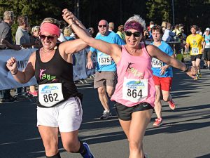 Thüringer Wald Firmenlauf 2016 Zieleinlauf