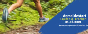 Slider zum Anmeldestart für den Thüringer Wald Firmenlauf 2021 in Oberhof