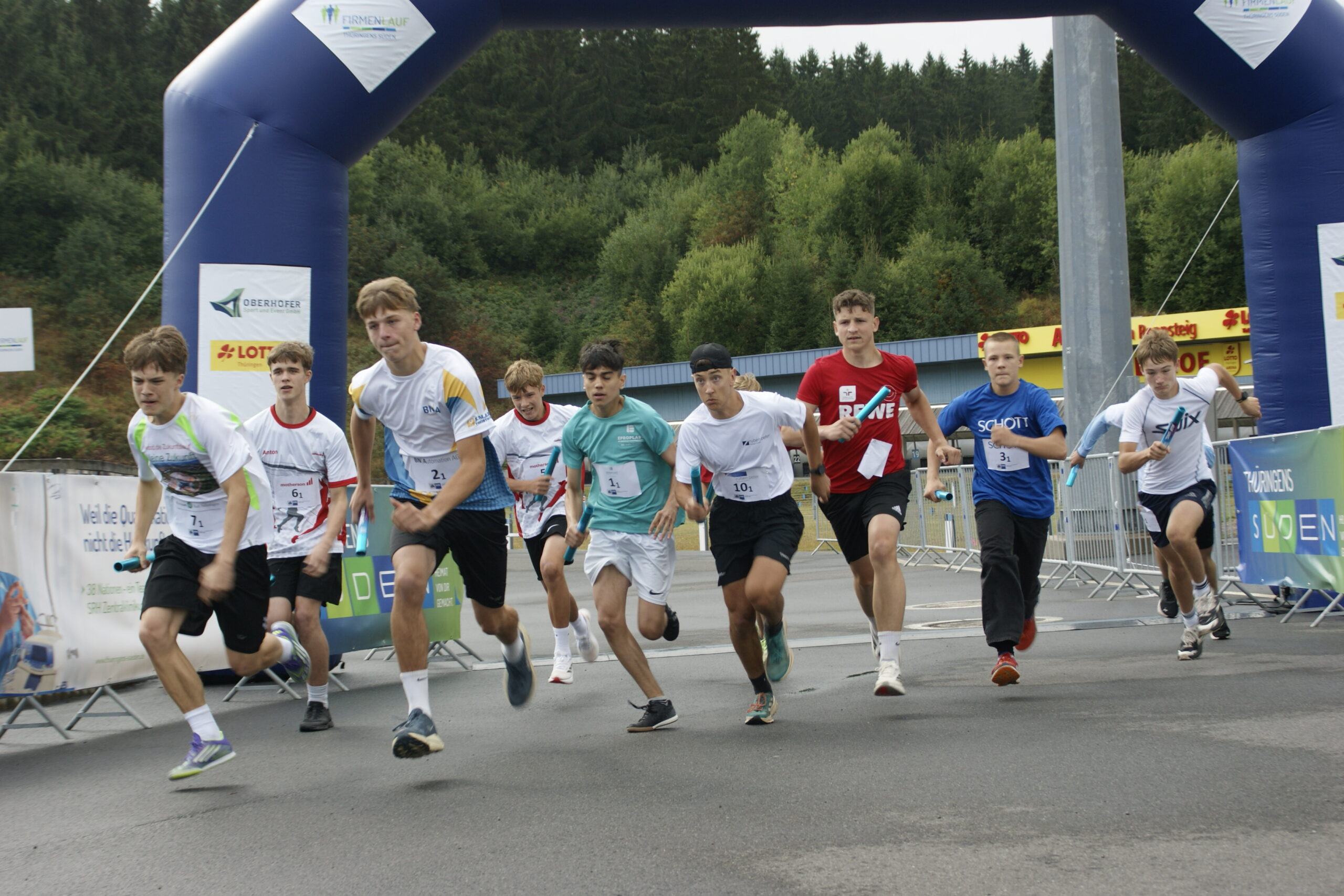 Bilder Zukunftslauf Firmenlauf Thüringens Süden 2023